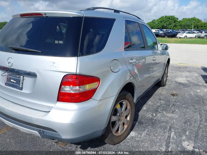 2006 Mercedes-Benz Ml 350 4Matic VIN: 4JGBB86E06A098742 Lot: 39795094