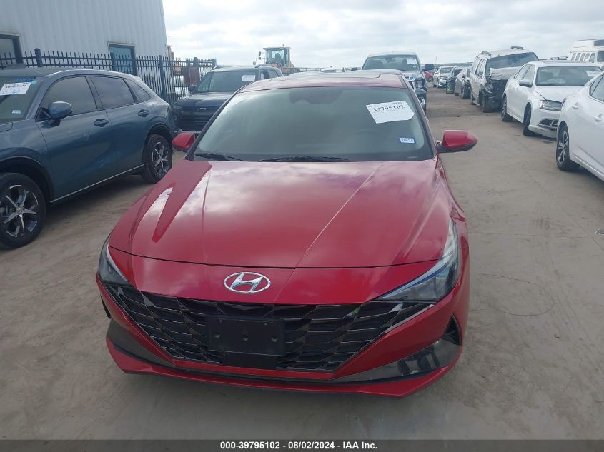 2022 Hyundai Elantra Limited VIN: KMHLN4AJ8NU028928 Lot: 39795102