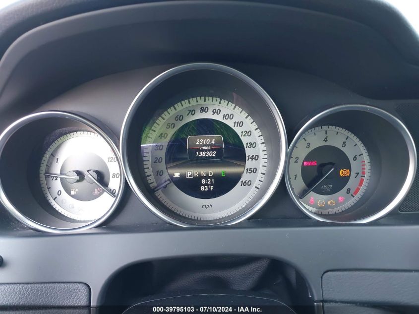 2013 Mercedes-Benz C 250 Luxury/Sport VIN: WDDGF4HB4DR257583 Lot: 39795103