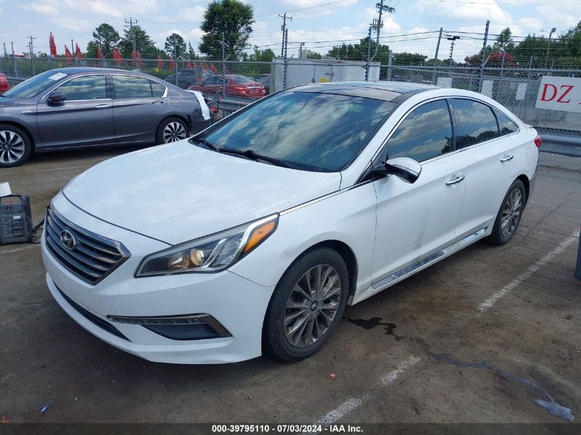 2015 Hyundai Sonata Limited VIN: 5NPE34AF6FH117438 Lot: 39795110