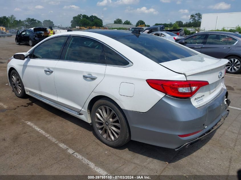 2015 Hyundai Sonata Limited VIN: 5NPE34AF6FH117438 Lot: 39795110