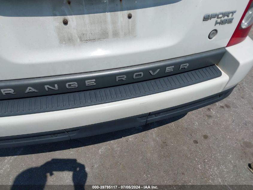 2008 Land Rover Range Rover Sport Hse VIN: SALSK25438A153061 Lot: 39795117
