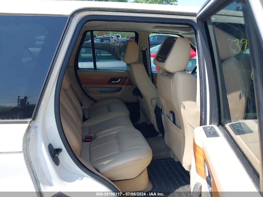 2008 Land Rover Range Rover Sport Hse VIN: SALSK25438A153061 Lot: 39795117