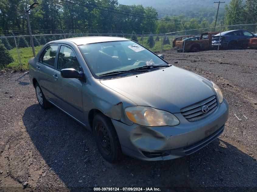 2004 Toyota Corolla Ce VIN: 2T1BR32E24C260369 Lot: 39795124