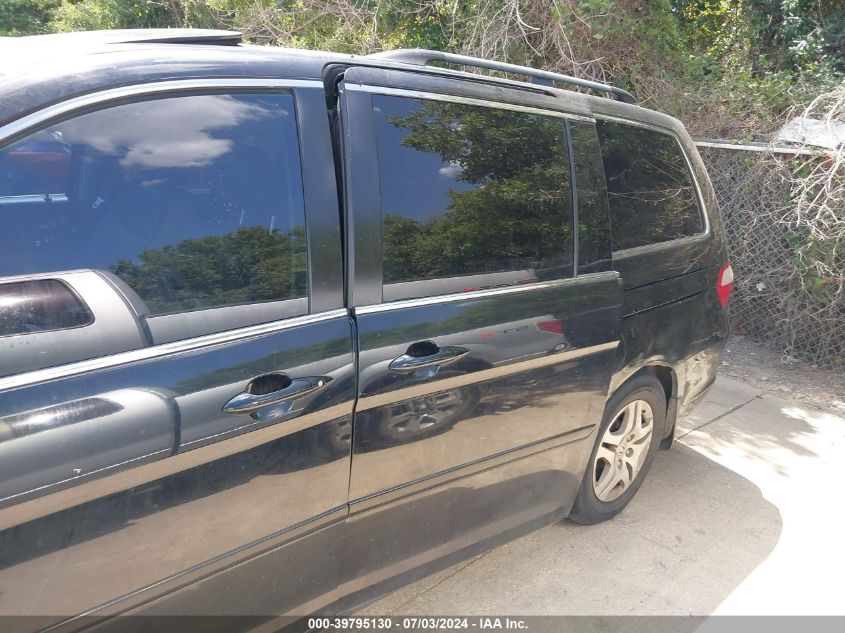2005 Honda Odyssey Touring VIN: 5FNRL38825B088665 Lot: 39795130
