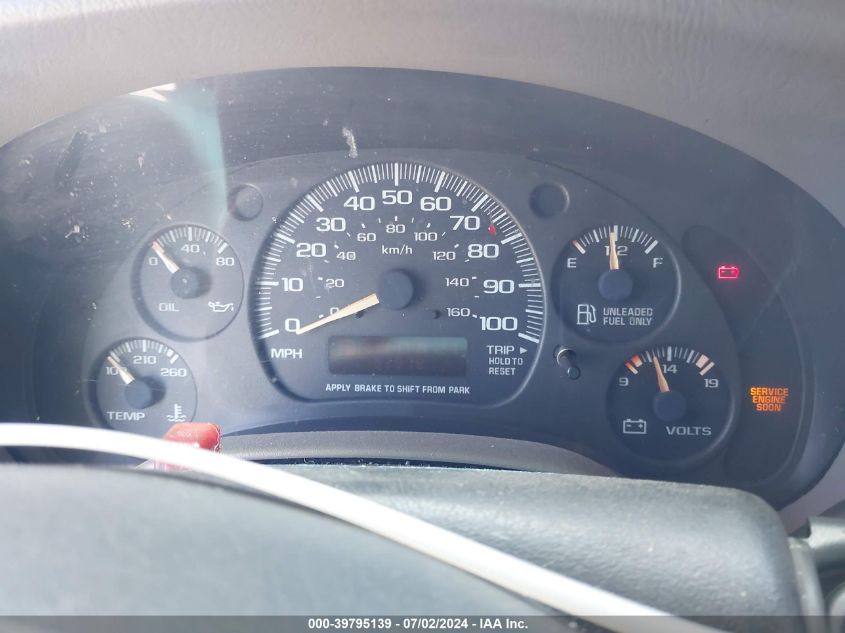 2002 Chevrolet Astro Ls VIN: 1GNDM19X02B144156 Lot: 39795139