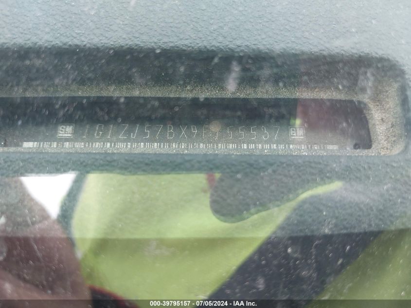 2009 Chevrolet Malibu Lt VIN: 1G1ZJ57BX9F155537 Lot: 39795157