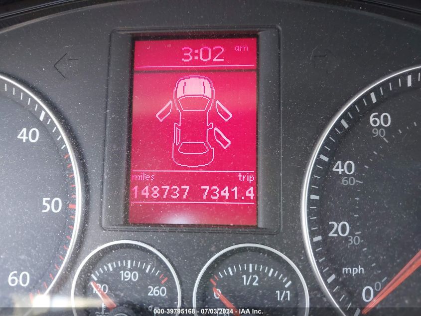 2009 Volkswagen Jetta Tdi VIN: 3VWRL71K59M053095 Lot: 39795168