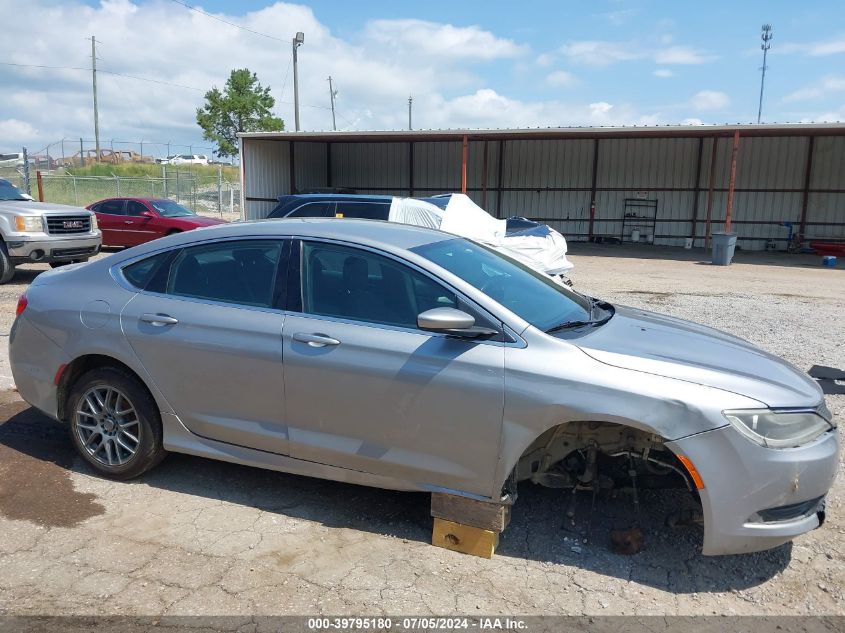 2015 Chrysler 200 Limited VIN: 1C3CCCAB9FN660768 Lot: 39795180