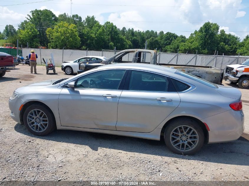 2015 Chrysler 200 Limited VIN: 1C3CCCAB9FN660768 Lot: 39795180