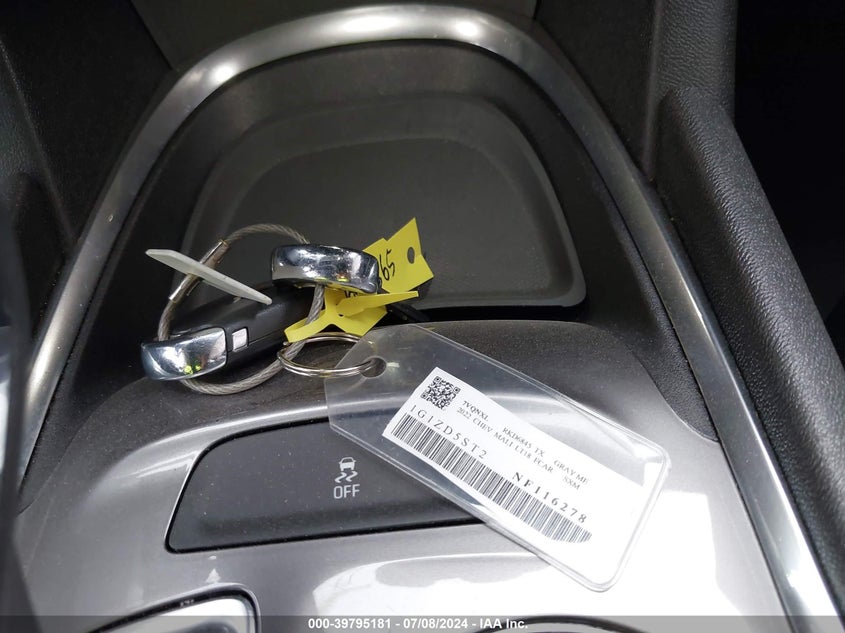 2022 Chevrolet Malibu Fwd Lt VIN: 1G1ZD5ST2NF116278 Lot: 39795181