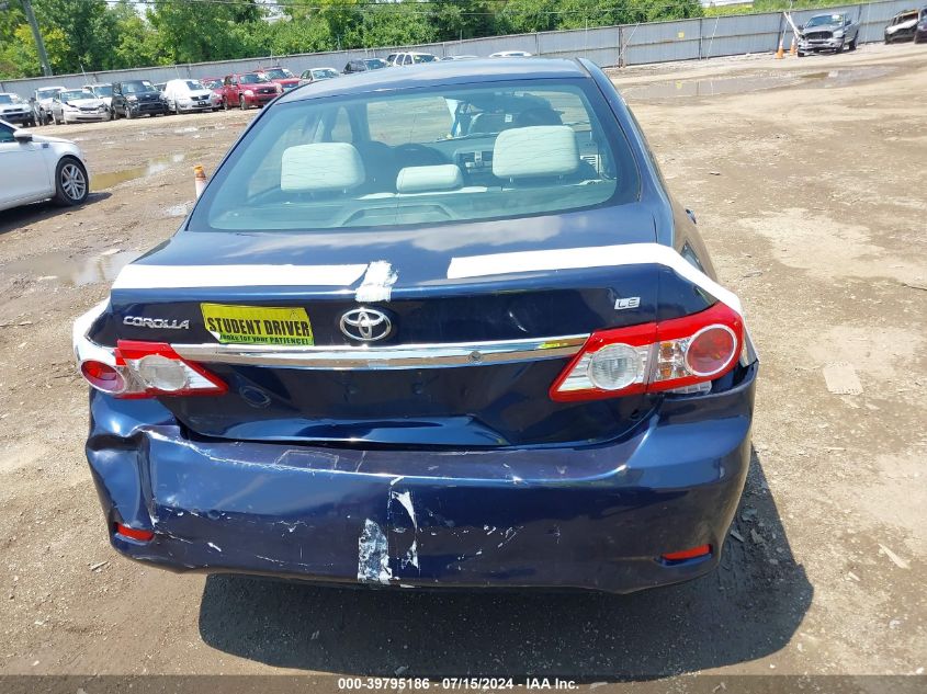 2011 Toyota Corolla Le VIN: JTDBU4EE5B9132954 Lot: 39795186