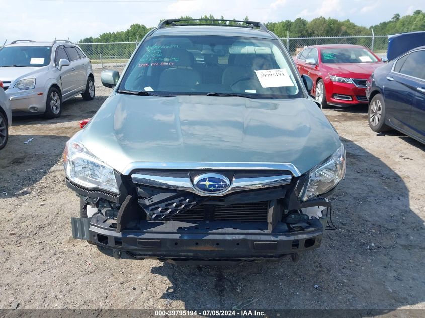 2015 Subaru Forester 2.5I Premium VIN: JF2SJADC4FH826667 Lot: 39795194