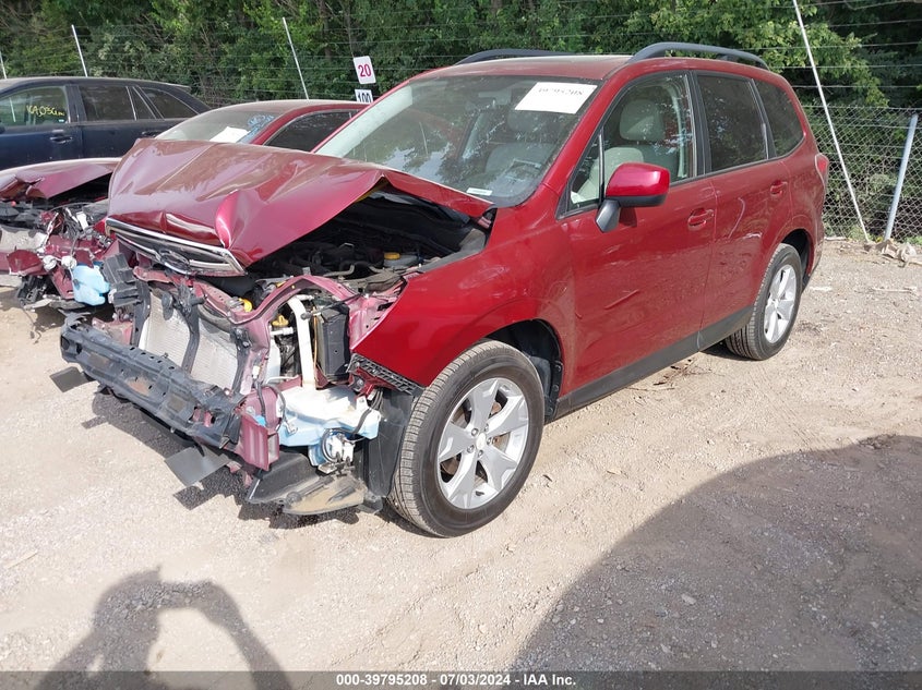 2016 SUBARU FORESTER 2.5I PREMIUM - JF2SJADC9GH531999