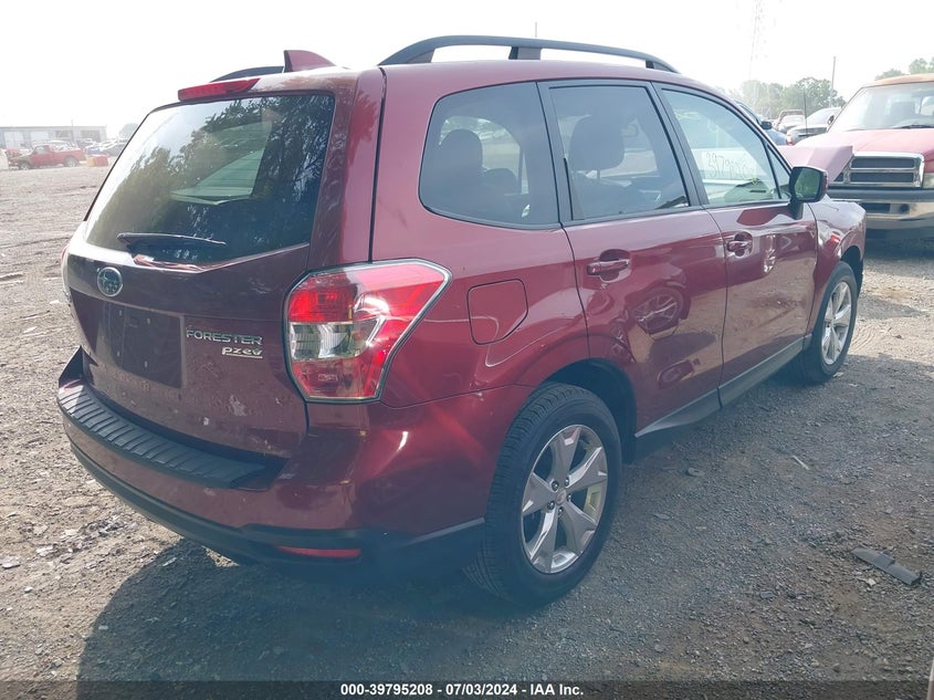 2016 SUBARU FORESTER 2.5I PREMIUM - JF2SJADC9GH531999