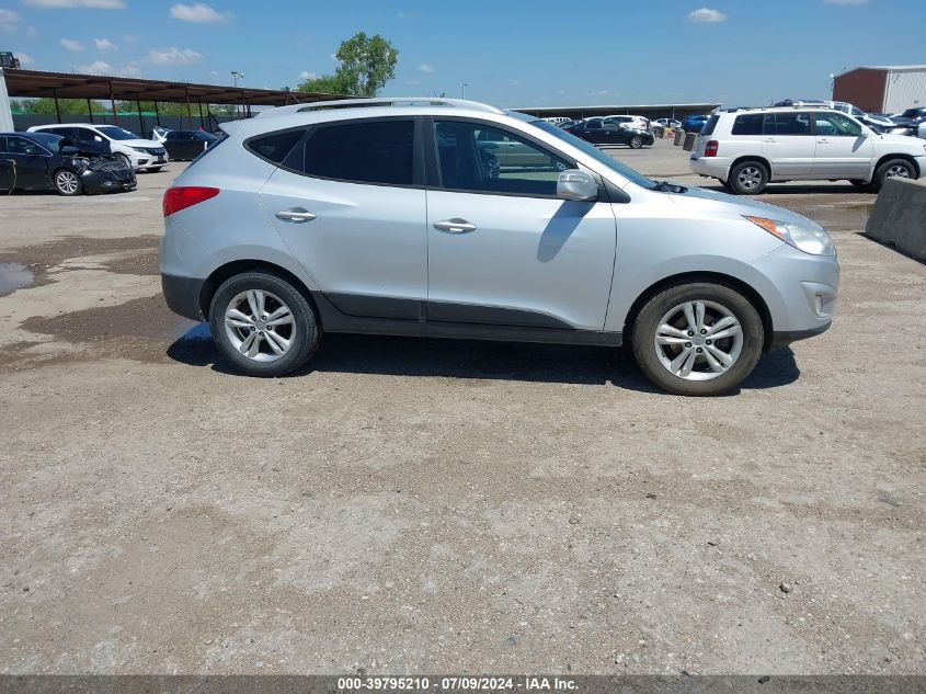 2013 Hyundai Tucson Gls VIN: KM8JU3AC7DU655432 Lot: 39795210