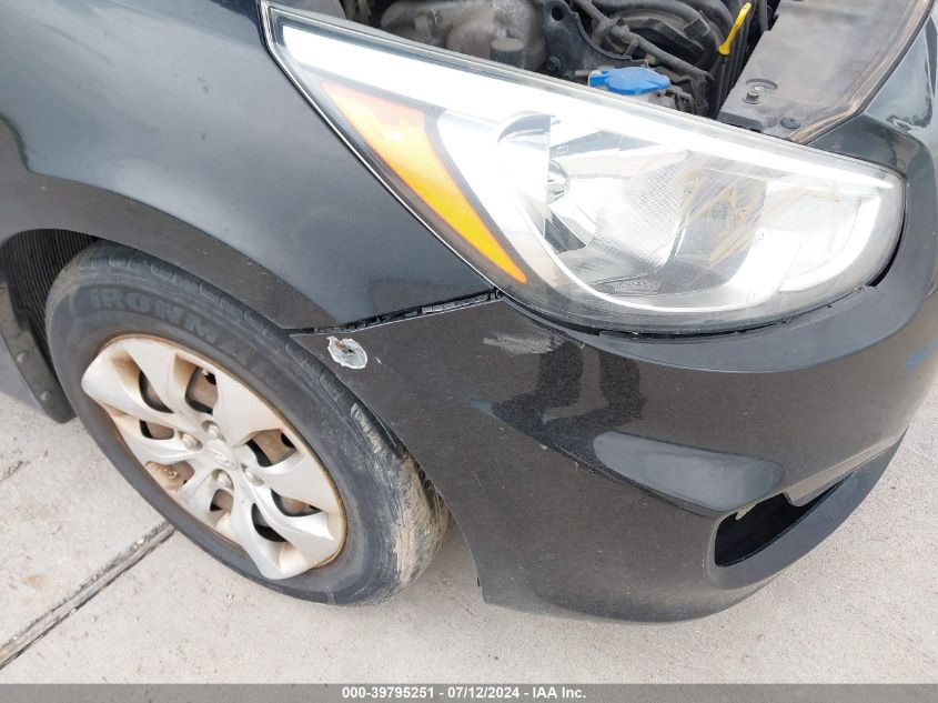 2015 Hyundai Accent Gls VIN: KMHCT4AE3FU820057 Lot: 39795251