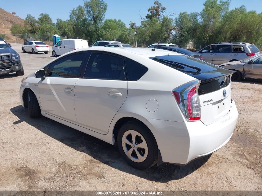 2015 Toyota Prius VIN: JTDKN3DU8F1994117 Lot: 39795281