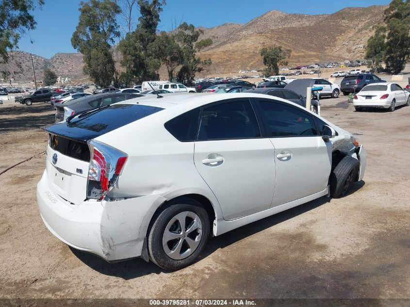 2015 Toyota Prius VIN: JTDKN3DU8F1994117 Lot: 39795281