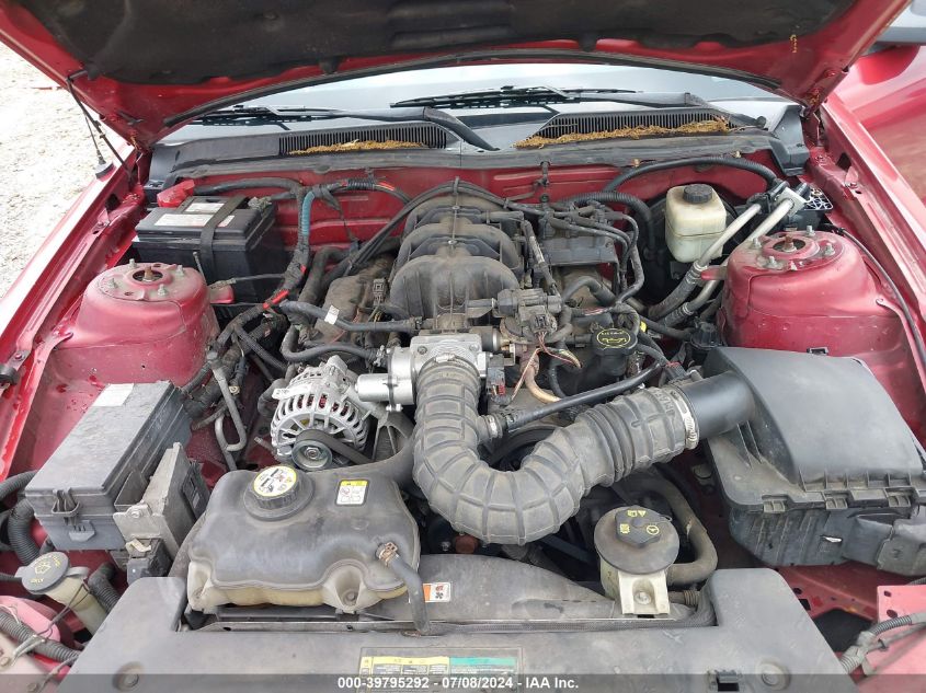 2007 Ford Mustang V6 Deluxe/V6 Premium VIN: 1ZVFT80N575269407 Lot: 39795292