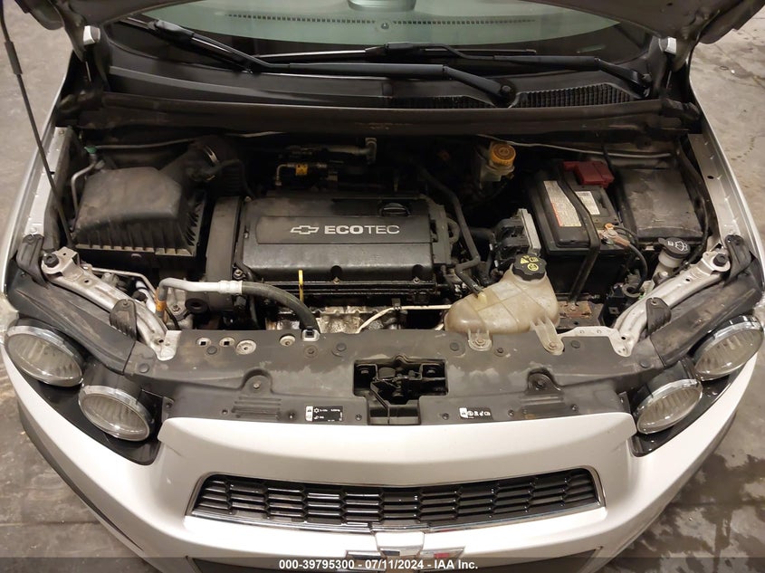 2012 Chevrolet Sonic 2Lt VIN: 1G1JC6SH0C4107380 Lot: 39795300