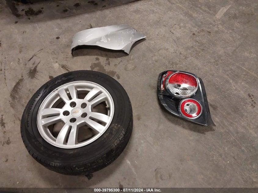 2012 Chevrolet Sonic 2Lt VIN: 1G1JC6SH0C4107380 Lot: 39795300