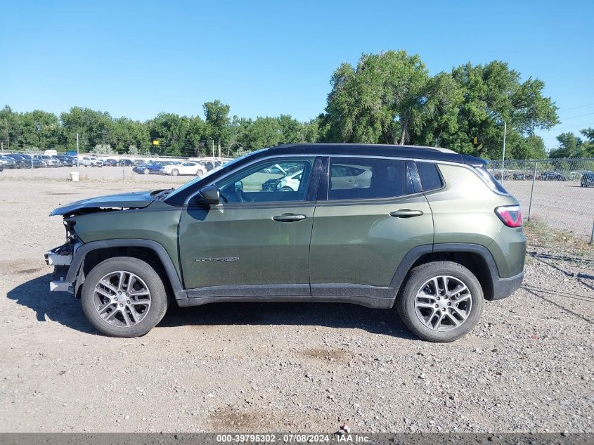 2018 Jeep Compass Latitude 4X4 VIN: 3C4NJDBB1JT178612 Lot: 39795302