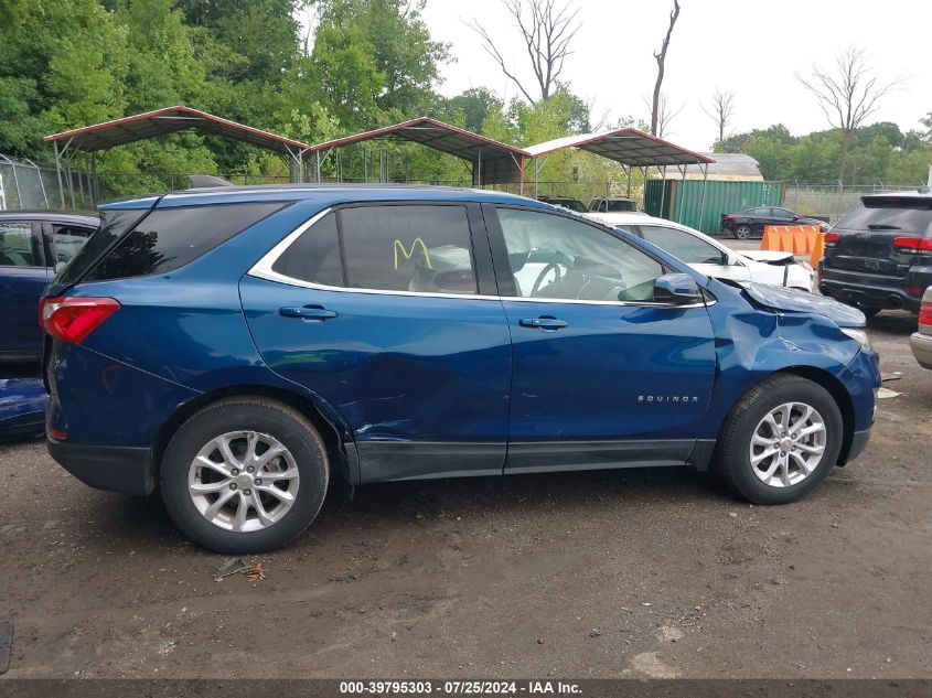 2019 Chevrolet Equinox Lt VIN: 3GNAXKEV2KL255519 Lot: 39795303
