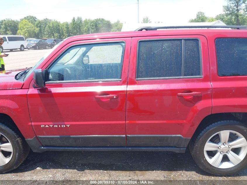 2014 Jeep Patriot Sport VIN: 1C4NJPBB1ED790175 Lot: 39795310