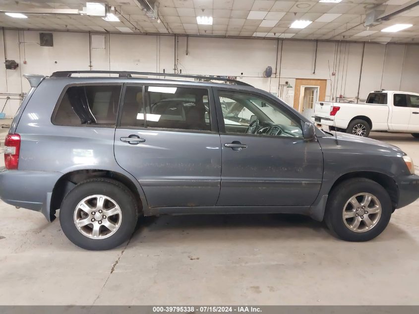 2004 Toyota Highlander V6 VIN: JTEEP21A240049724 Lot: 39795338