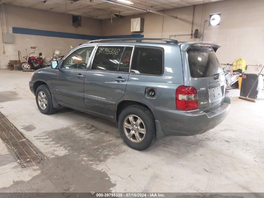 2004 Toyota Highlander V6 VIN: JTEEP21A240049724 Lot: 39795338