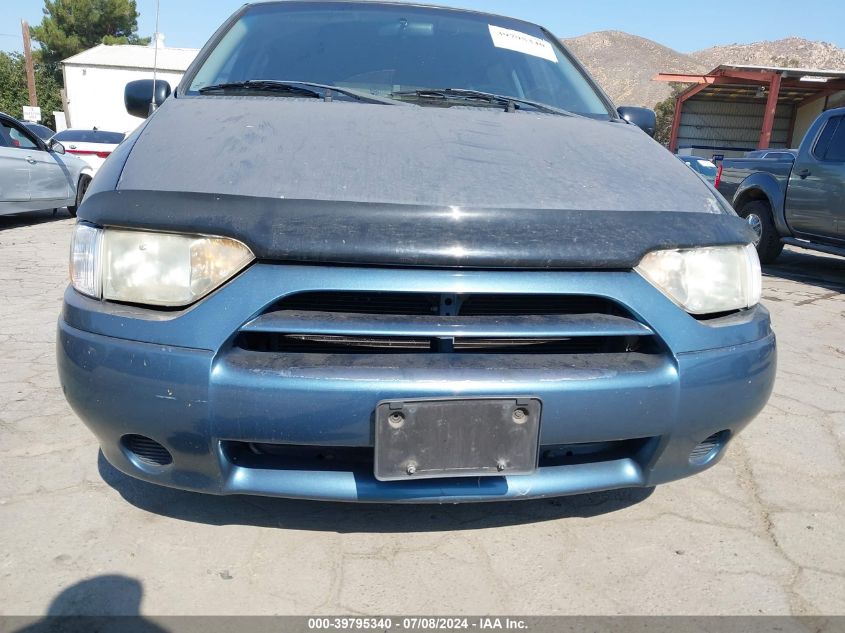 2001 Nissan Quest Gxe VIN: 4N2ZN15TX1D824841 Lot: 39795340