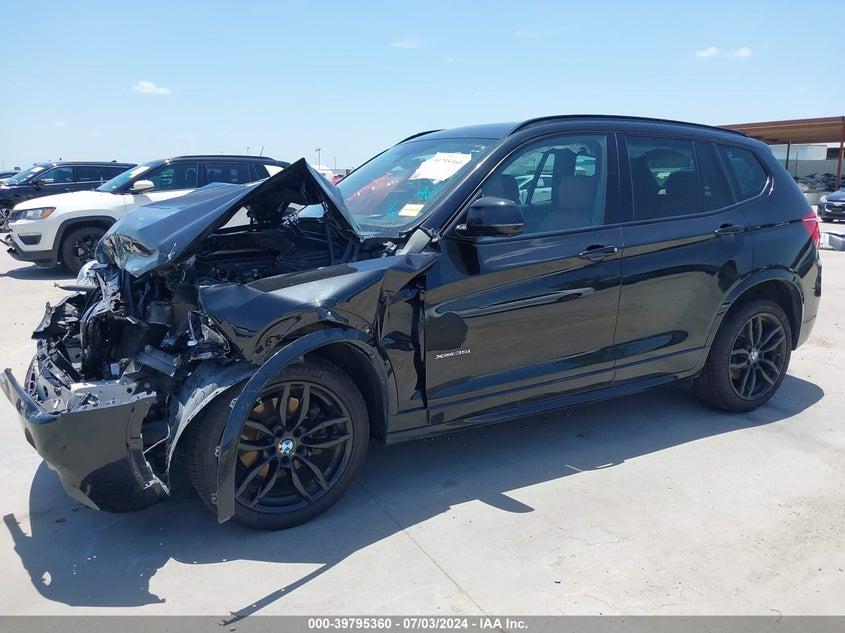 2017 BMW X3 xDrive35I VIN: 5UXWX7C5XH0S20147 Lot: 39795360