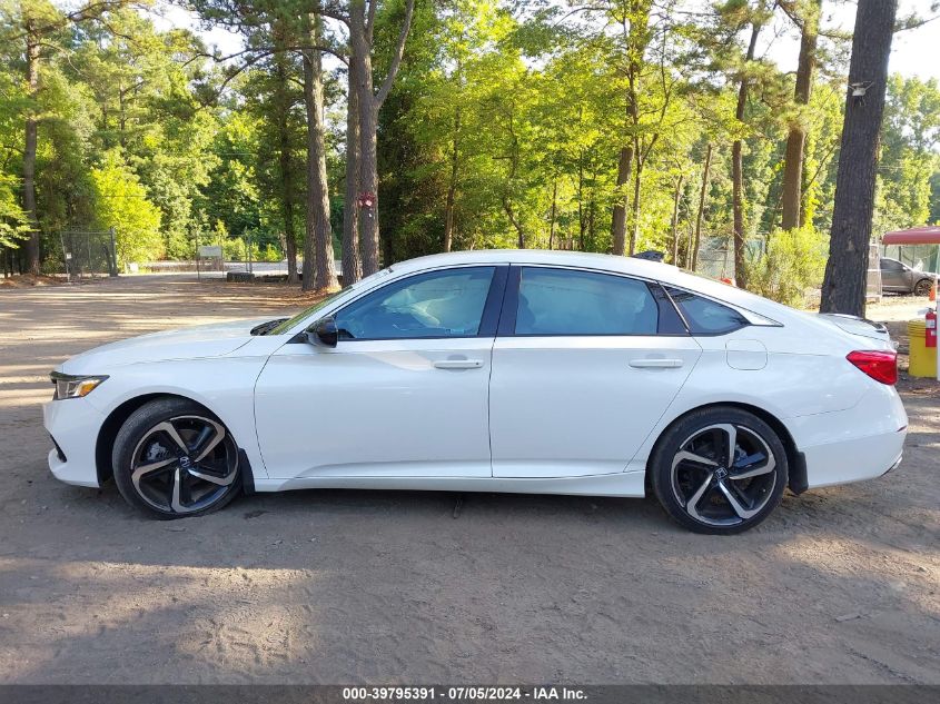 2022 Honda Accord Sport Special Edition VIN: 1HGCV1F48NA054146 Lot: 39795391