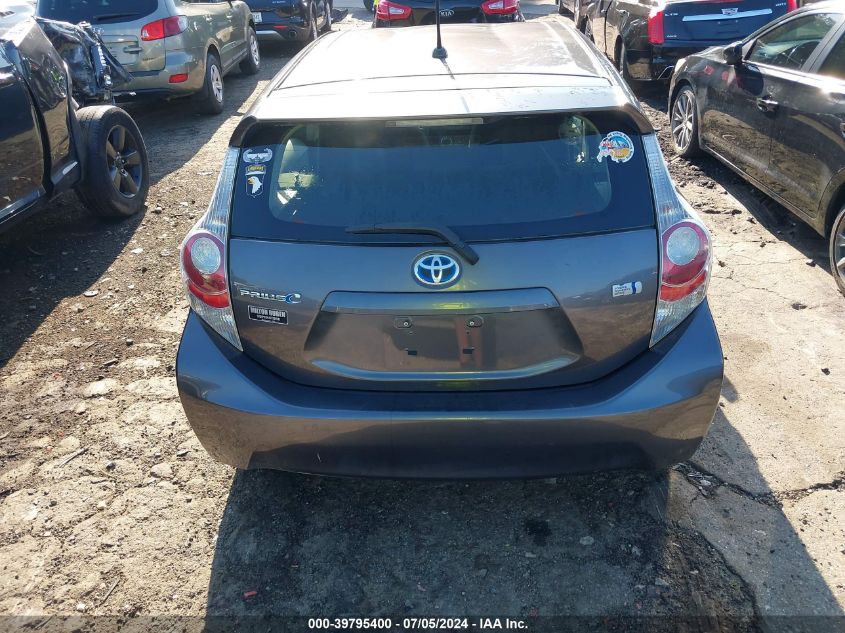 2013 Toyota Prius C Two VIN: JTDKDTB35D1542541 Lot: 39795400