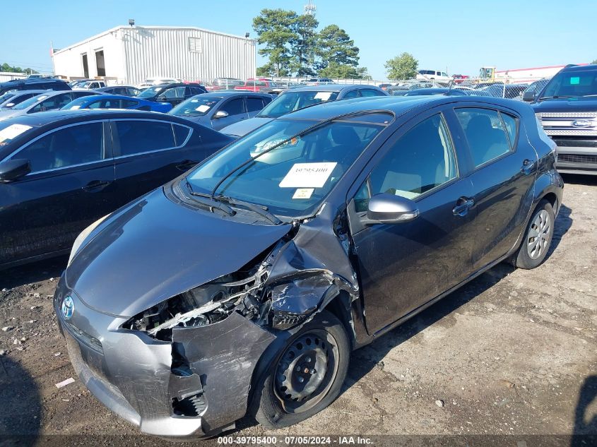 2013 Toyota Prius C Two VIN: JTDKDTB35D1542541 Lot: 39795400