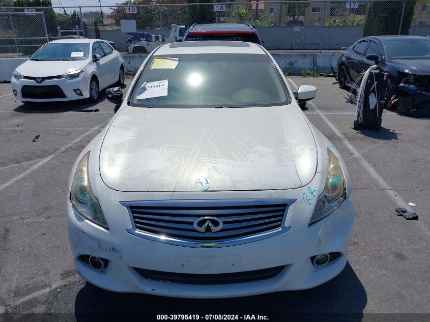 2011 Infiniti G37 Journey VIN: JN1CV6AP3BM501802 Lot: 39795419