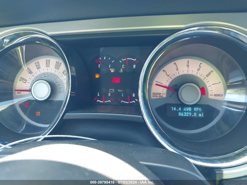 2012 Ford Mustang Gt VIN: 1ZVBP8CF9C5217988 Lot: 39795418