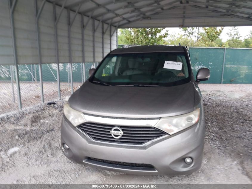 2011 Nissan Quest Le VIN: JN8AE2KP2B9000340 Lot: 39795439