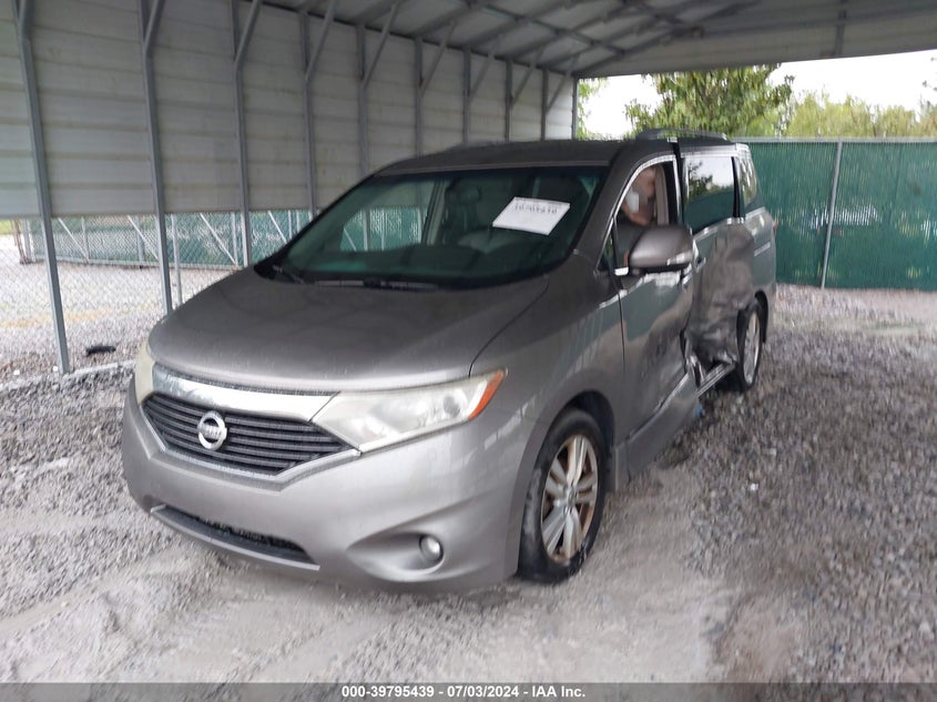 2011 Nissan Quest Le VIN: JN8AE2KP2B9000340 Lot: 39795439