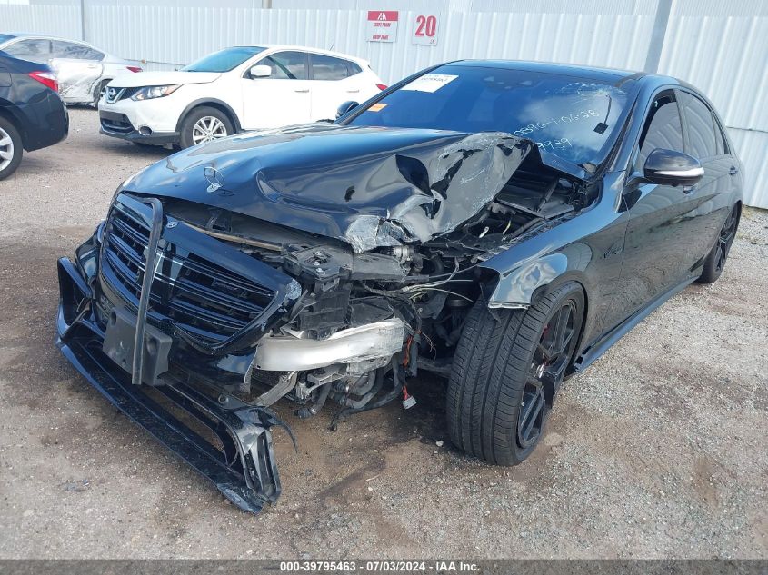 2018 Mercedes-Benz S 63 Amg 4Matic VIN: WDDUG8JB9JA399939 Lot: 39795463