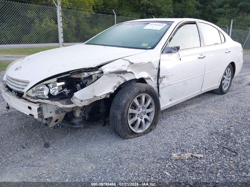 2003 Lexus Es 300 VIN: JTHBF30G530147133 Lot: 39795465