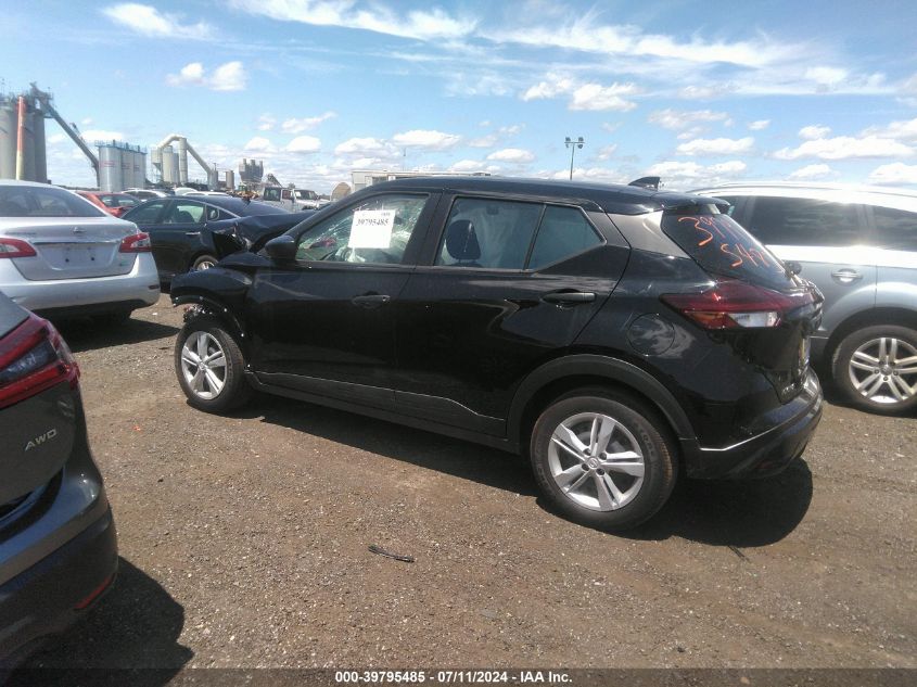 2024 Nissan Kicks S Xtronic Cvt VIN: 3N1CP5BVXRL541607 Lot: 39795485