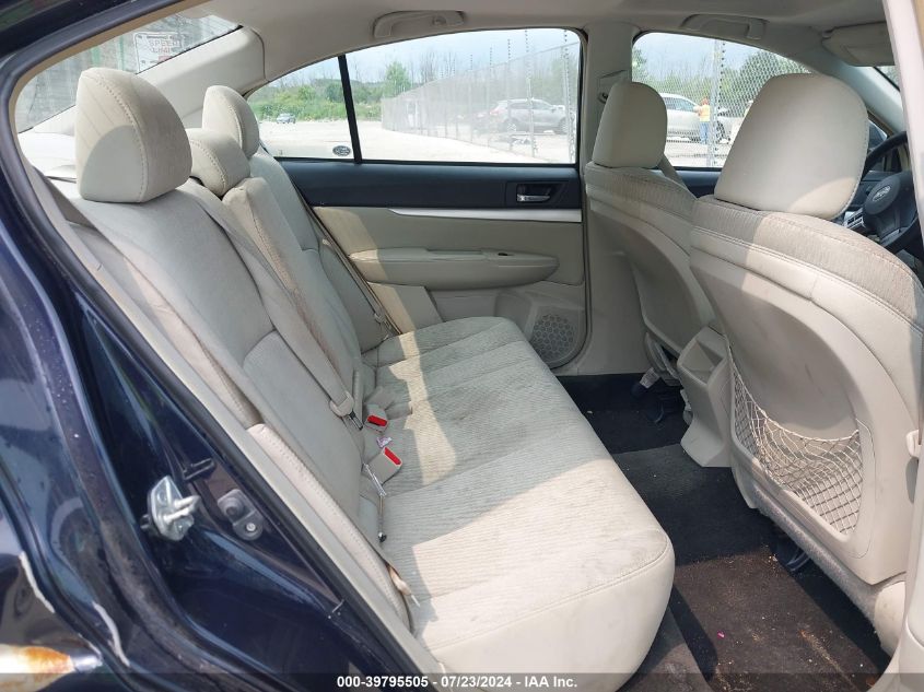 2012 Subaru Legacy 2.5I Premium VIN: 4S3BMBG65C3022453 Lot: 39795505