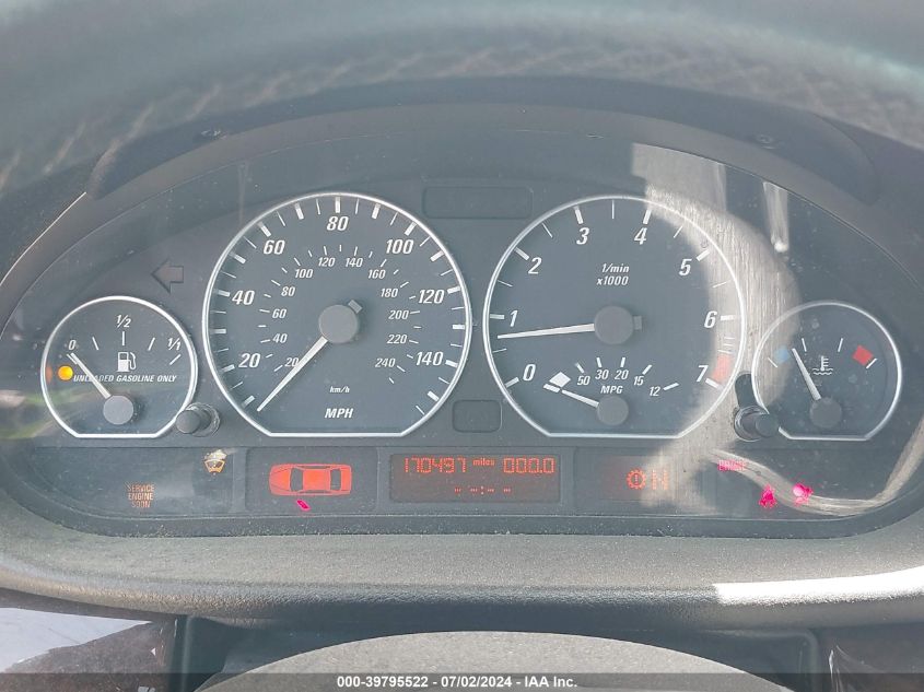 2004 BMW 330Ci VIN: WBABW53444PJ95372 Lot: 39795522