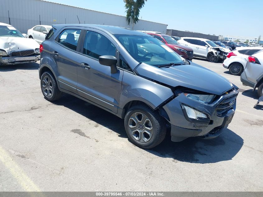 2018 Ford Ecosport S VIN: MAJ3P1RE4JC183535 Lot: 39795546