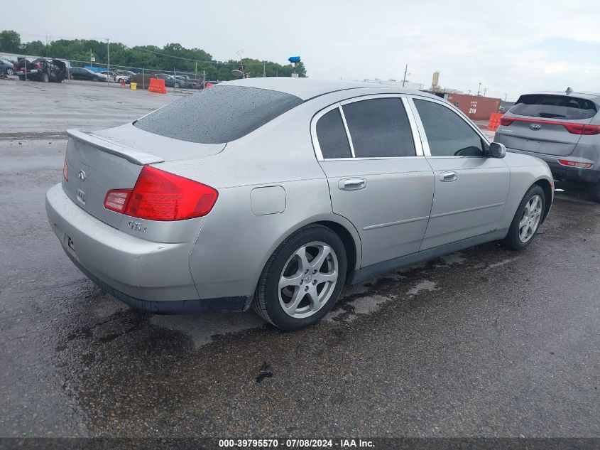 2003 Infiniti G35 VIN: JNKCV51E23M003676 Lot: 39795570