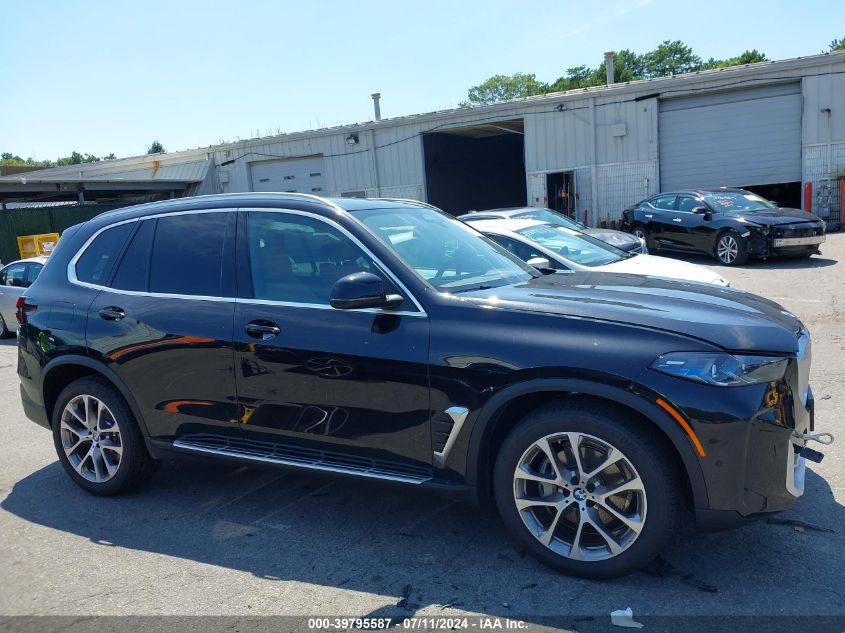 2024 BMW X5 xDrive40I VIN: 5UX23EU06R9S98603 Lot: 39795587