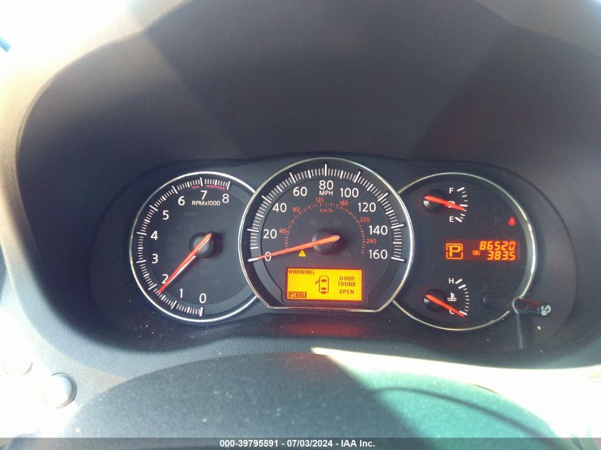 2011 Nissan Maxima S/Sv VIN: 1N4AA5AP0BC838658 Lot: 39795591