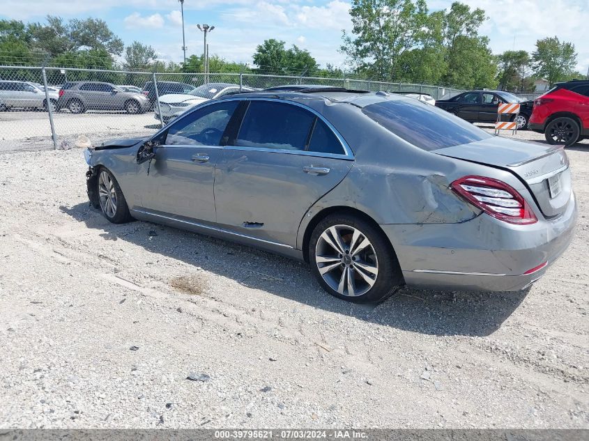 2015 Mercedes-Benz S 550 4Matic VIN: WDDUG8FB3FA142954 Lot: 39795621